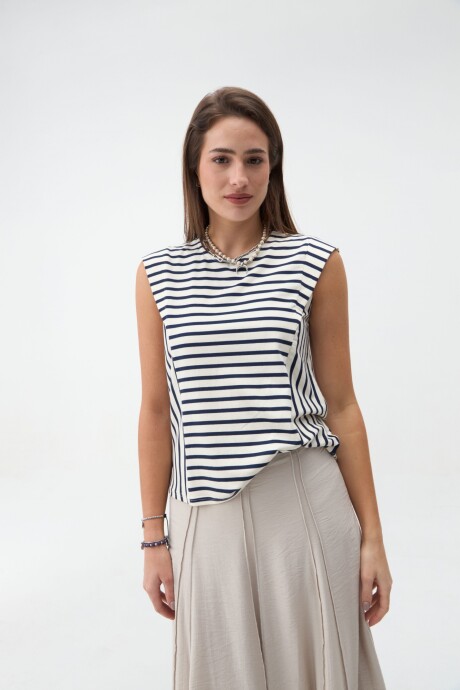 REMERA GOYA Azul