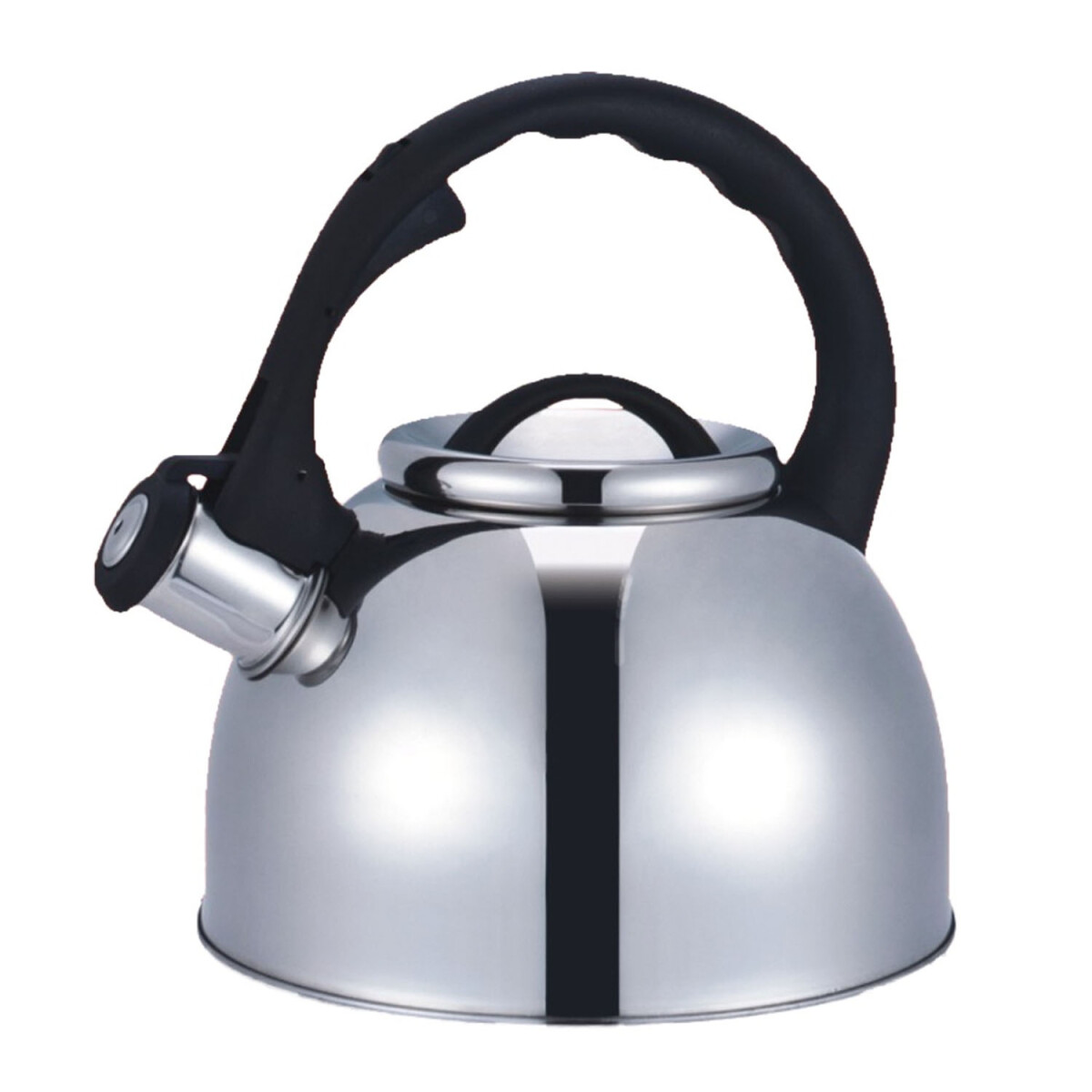 Caldera Pava Silbadora 2.5Lt en Acero Inox Cuori Caldaia - Plateado 