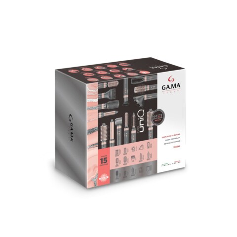 Cepillo Secador Ga.Ma Multistyler UniQ Flow 15 en 1 Cepillo Secador Ga.Ma Multistyler UniQ Flow 15 en 1