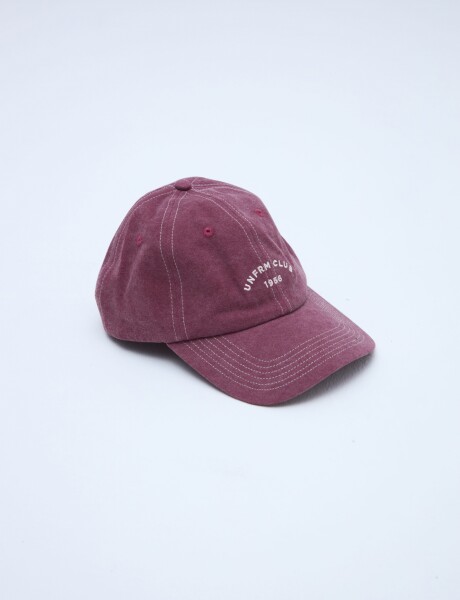 Gorra Wells Bordeaux