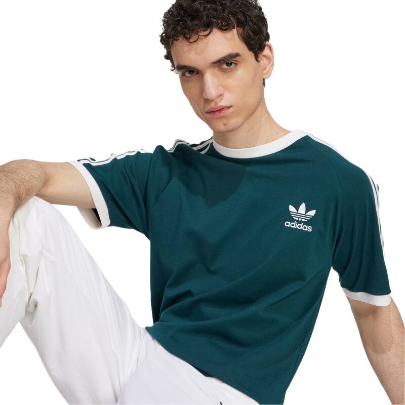Remera Adidas 3-Stripes - Verde Remera Adidas 3-Stripes - Verde