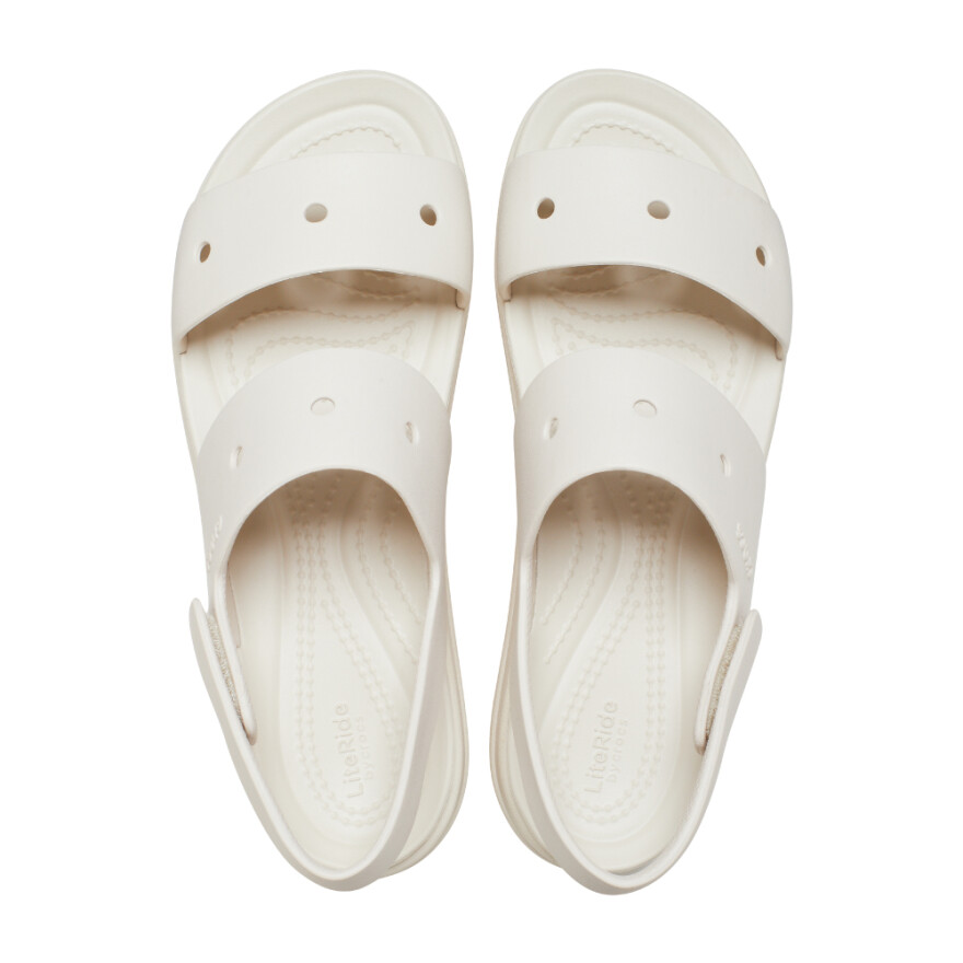 Sandalias Crocs Brooklyn 4U - Mujer Stucco
