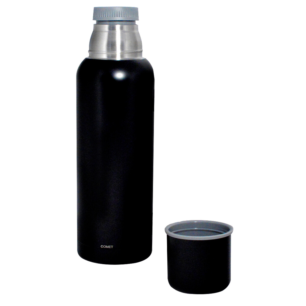 Termo Comet SL100XZ Acero Inoxidable 1 Litro sin Manija - NEGRO 