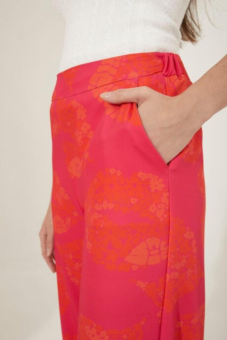 PANTALON KISS FUCSIA
