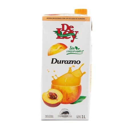 JUGO DE LEY 1LITRO DURAZNO JUGO DE LEY 1LITRO DURAZNO