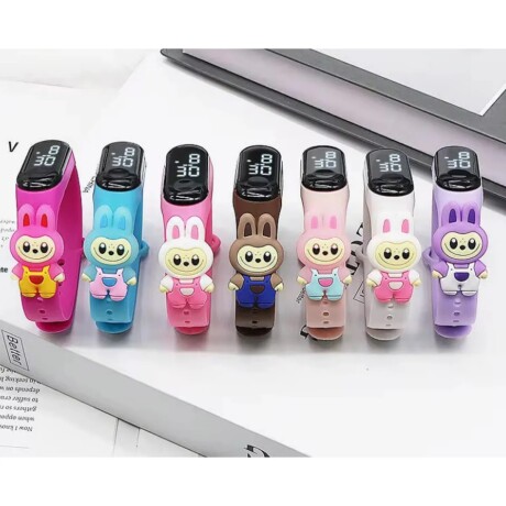 Reloj Digital Infantil Led Correa Silicona 001