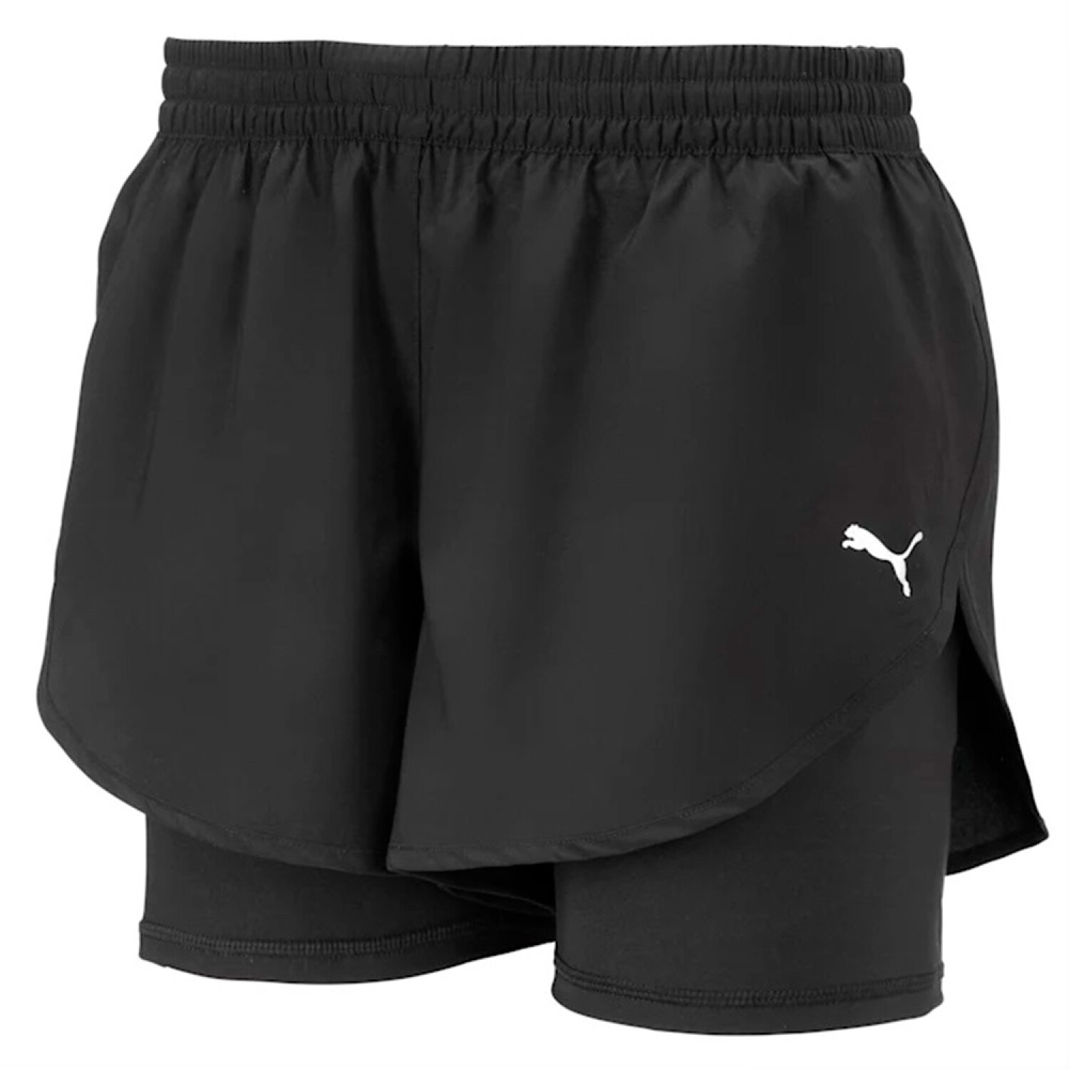 2 In 1 Run Short W Mujer Fitpoint