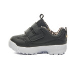 Fila champion disruptor velcro bebe-niño negro/beige/oro Negro-Beige