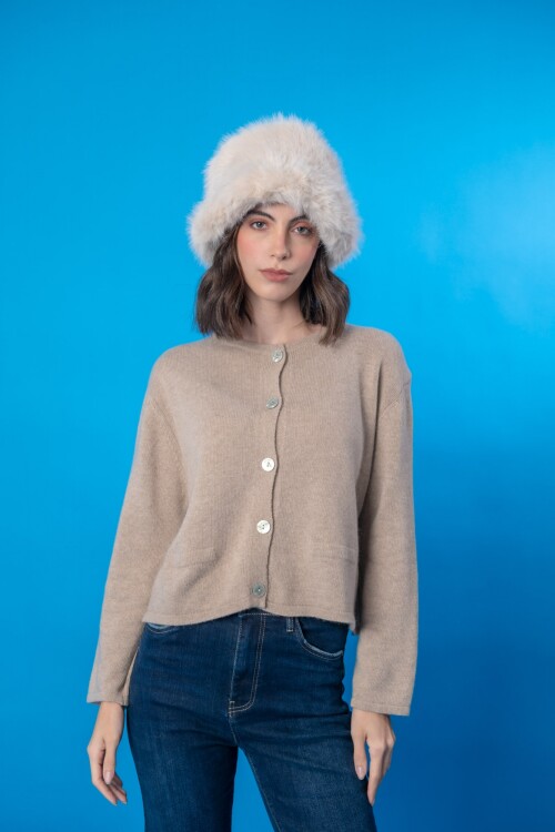 Cardigan Dotta Beige