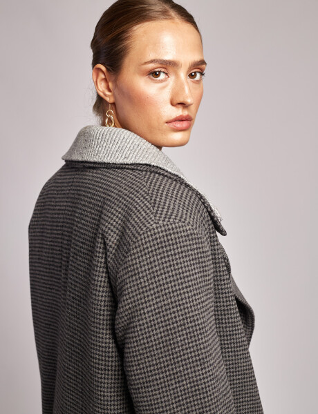 Tapado oversize gris