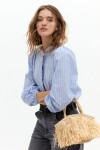 Camisa Gaia en Algodón Rupert Stripes