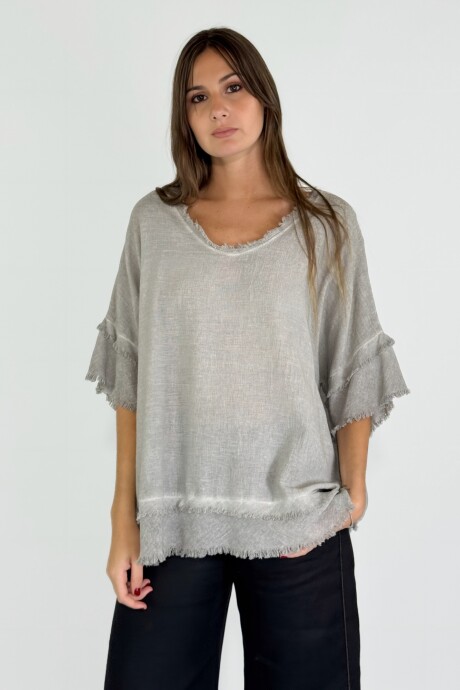 BLUSA NORDA Gris