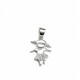 Colgante nena con zirconias Colgante nena con zirconias