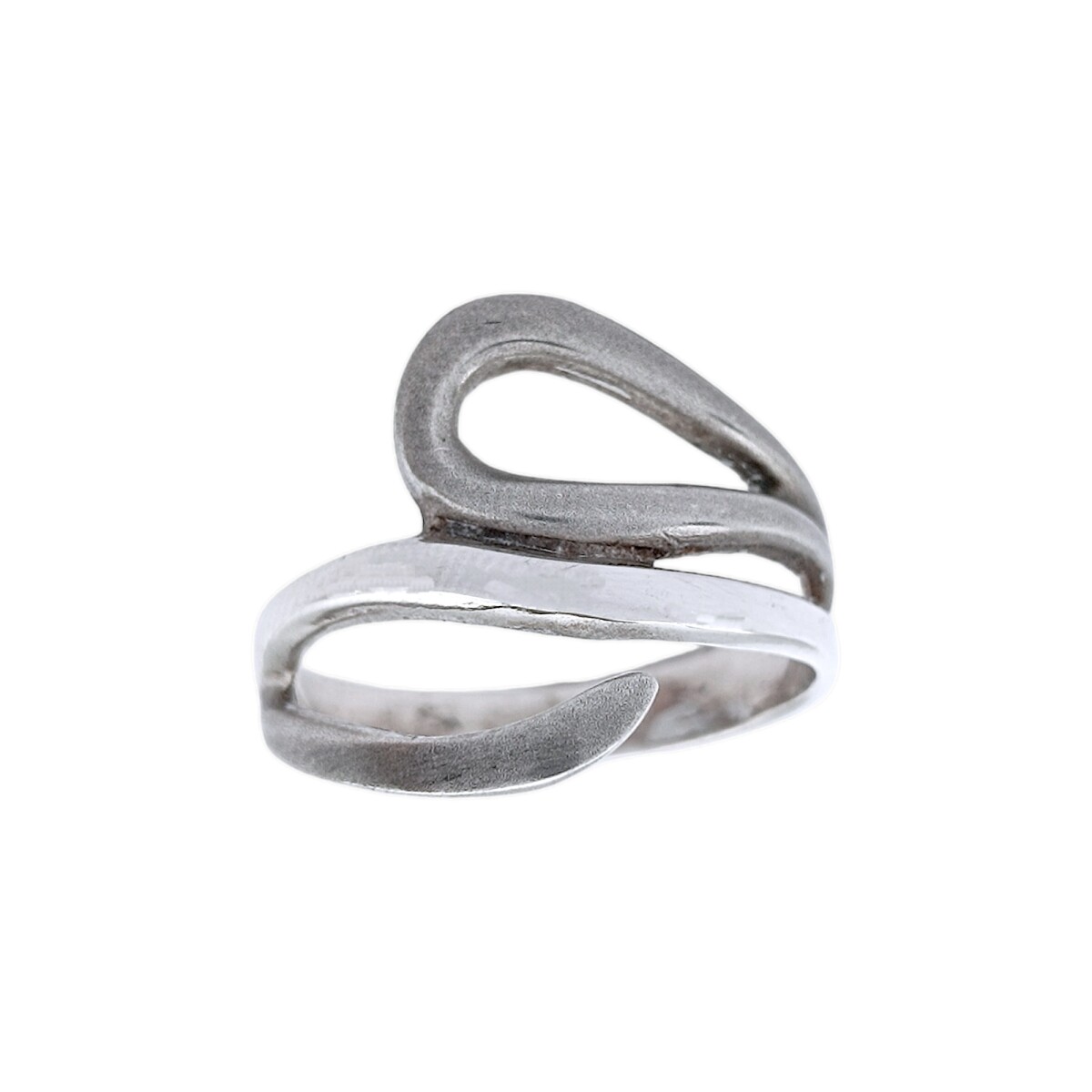 Anillo Onda-Plata 925 Esterlina-Sin Piedra-AN3897 - sinpiedra 