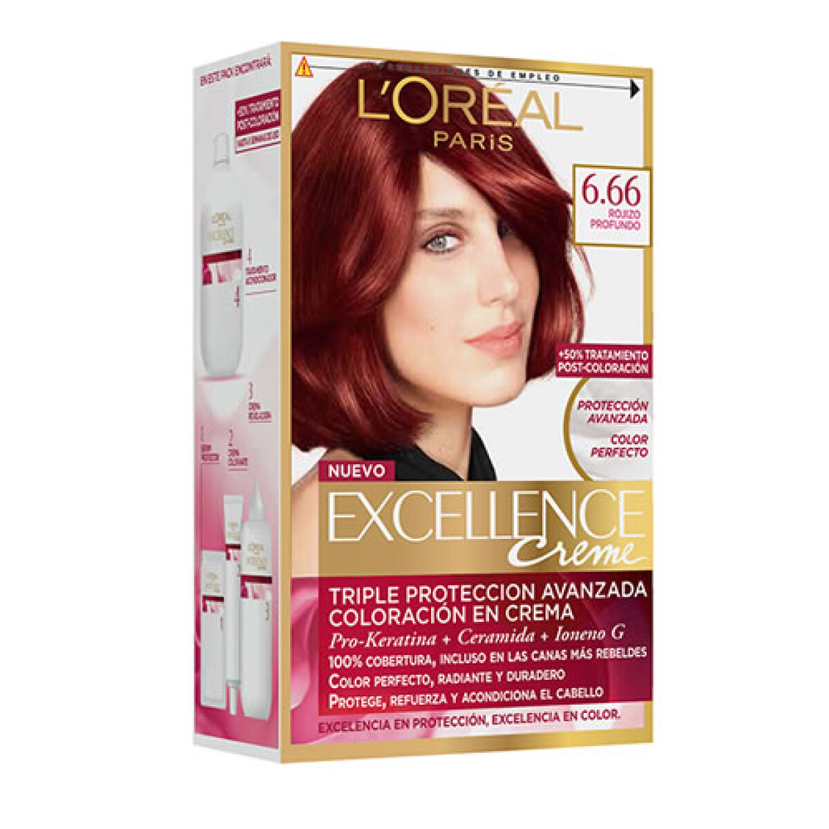 Tinta Excellence Rubio 6,6 50ml – Coloración Profesional