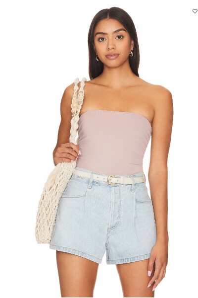TATI SMLS TUBE BODYSUIT Vison