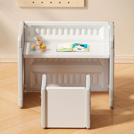 Set Escritorio Infantil Multiuso + Silla 3 En 1 Set Escritorio Infantil Multiuso + Silla 3 En 1