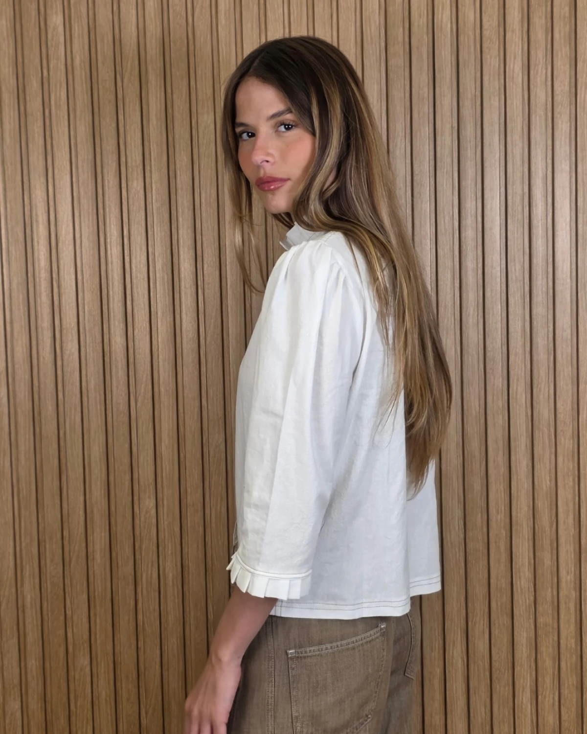 Camisa Carlita Volados
