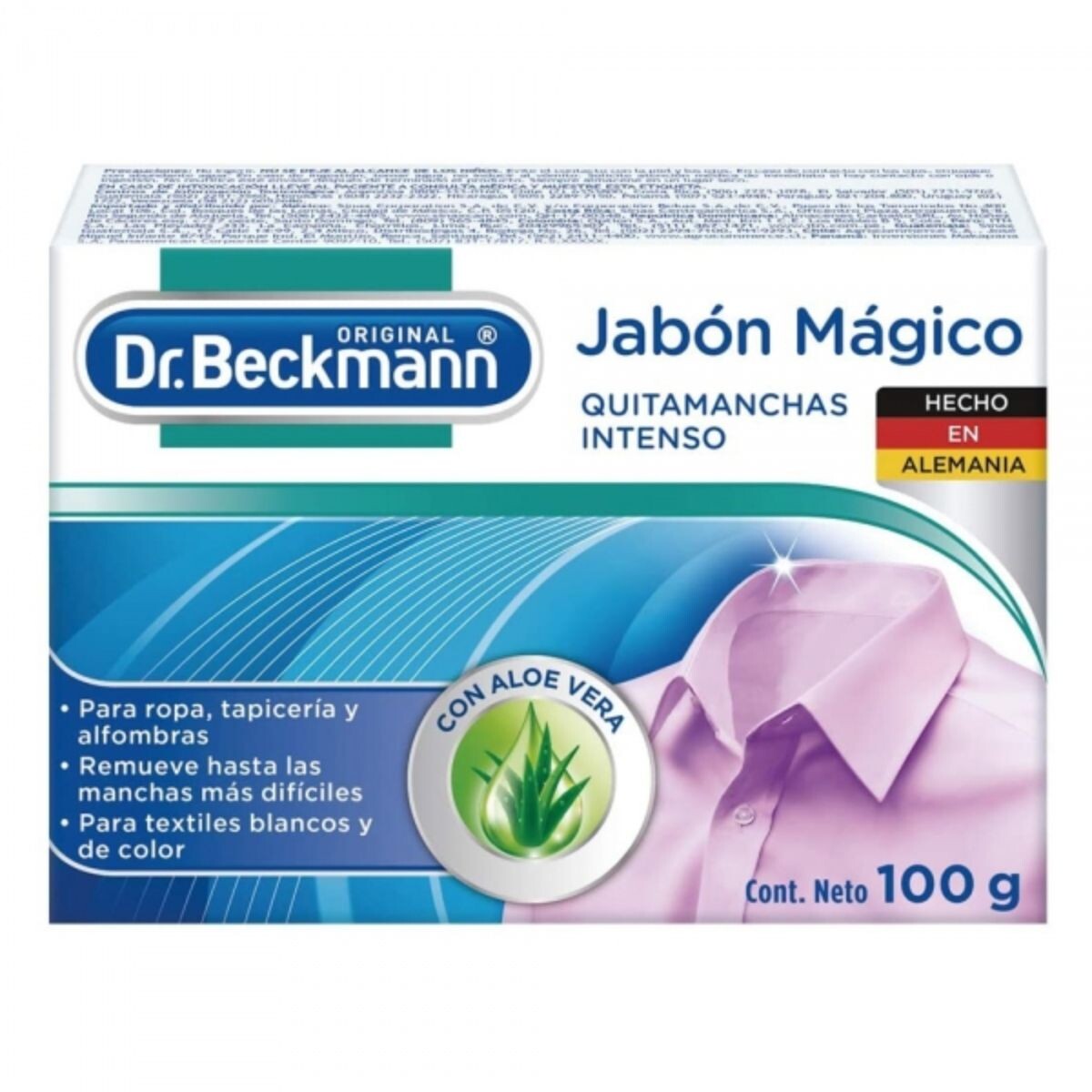 Jabón Mágico Dr. Beckmann en Barra 100 GR 