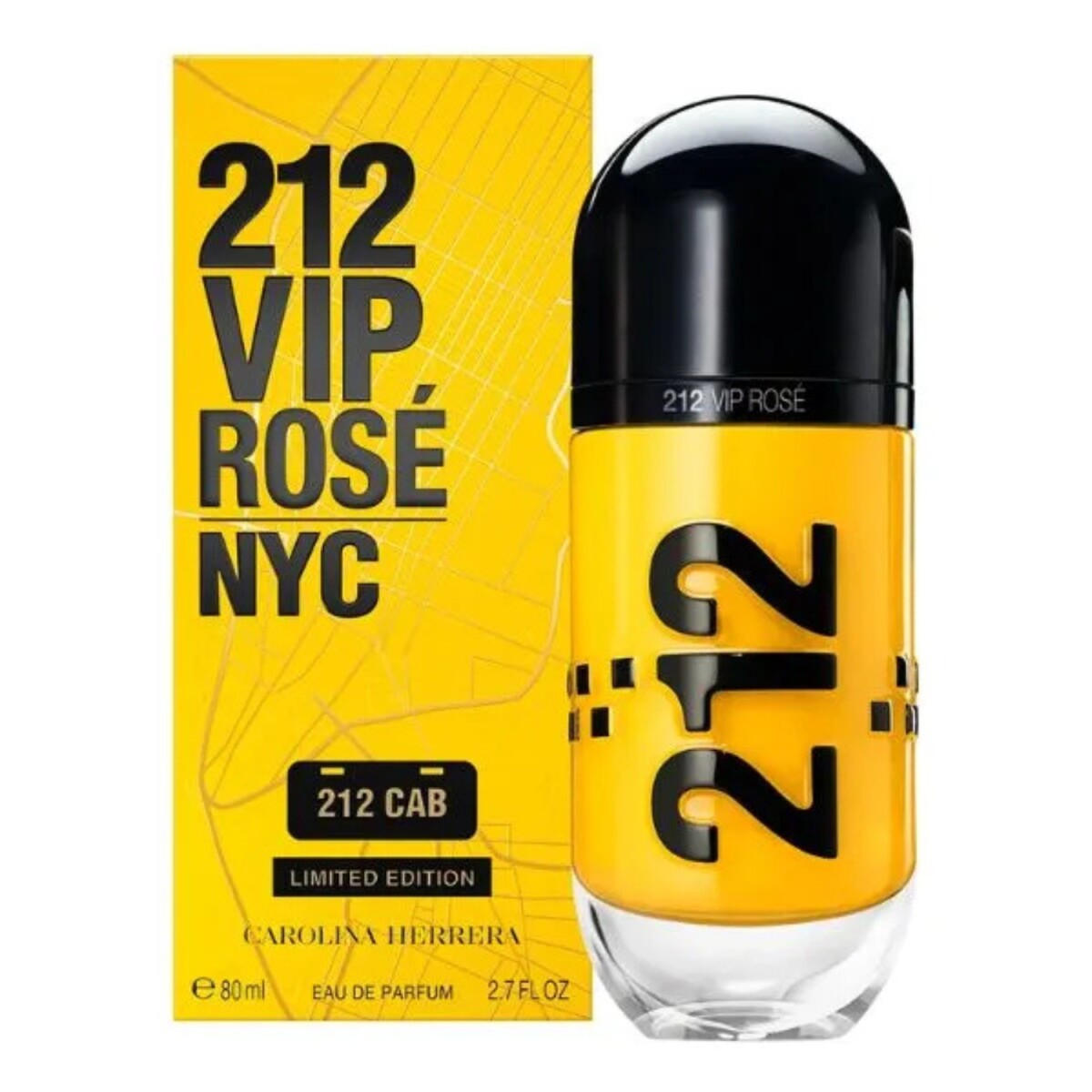 Perfume Carolina Herrera 212 Vip Rose Glam Cab Edp 80ml 