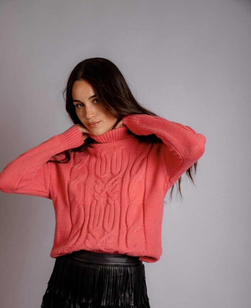 Polera Paz fucsia