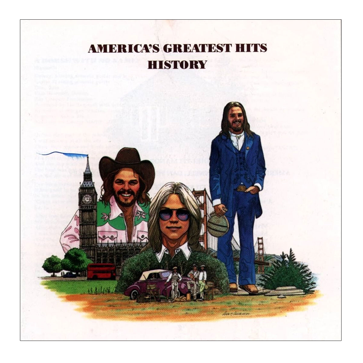 America / History - America's Greatest Hits - Lp 