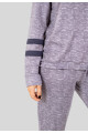 JOGGER GUARDA NEGRA GRIS MELANGE