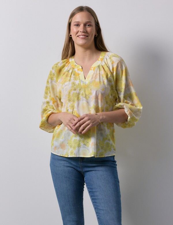 Blusa Gasa AMARILLO/MULTI