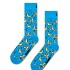 Happy Socks Medias - Banana Turquoise Happy Socks Medias - Banana Turquoise