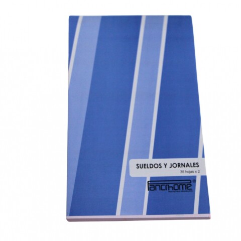 IMPRESO RECIBO DE SUELDOS Y JORNALES IMPRESO RECIBO DE SUELDOS Y JORNALES