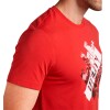 Diadora Gar M - Polo&tees T-shirt Graphic Organic Rojo