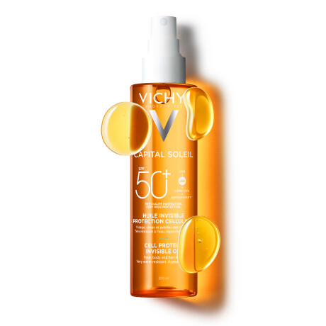 Vichy Protector Solar Capital Soleil Spray Fps50+ 200 ml. Vichy Protector Solar Capital Soleil Spray Fps50+ 200 ml.