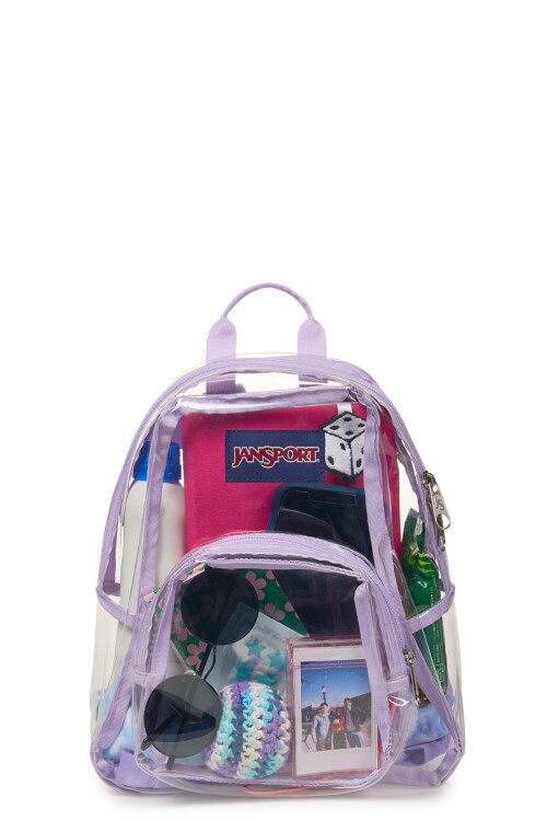 MOCHILA CLEAR MINI PACK PASTEL LILAC