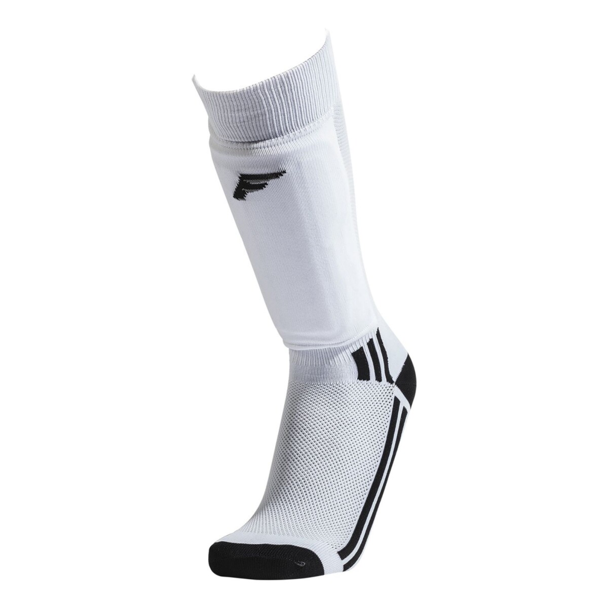 Franklin Medias Con Canillera Pantorrillera Fútbol Hockey - Color Variante Blanco 