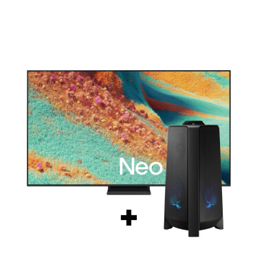 Smart TV Samsung 55" Neo QLED QN85F 4K Vision AI (2025) + Torre de sonido de regalo Smart TV Samsung 55" Neo QLED QN85F 4K Vision AI (2025) + Torre de sonido de regalo