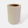 BASURERO PLAST BEIGE/BAMBU 20X26CM Unica