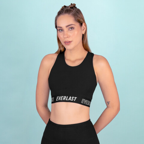 BRA FEM POLY/ELAST EVERLAST MOTION RD W7 BLACK