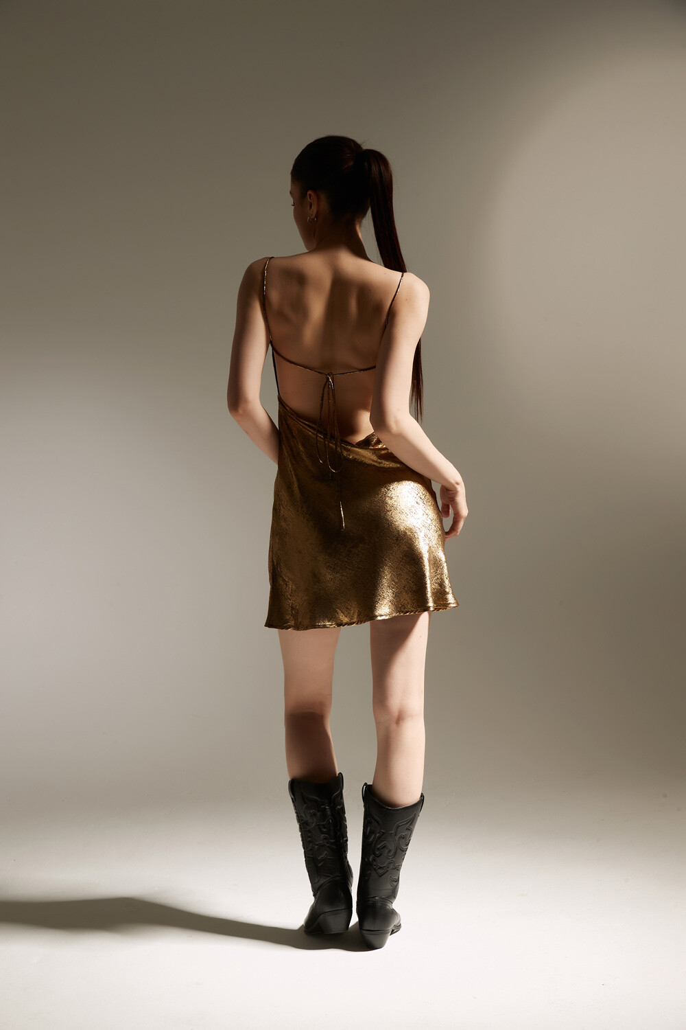 Vestido Elito Dorado