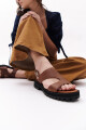 Sandalia Sol Camel