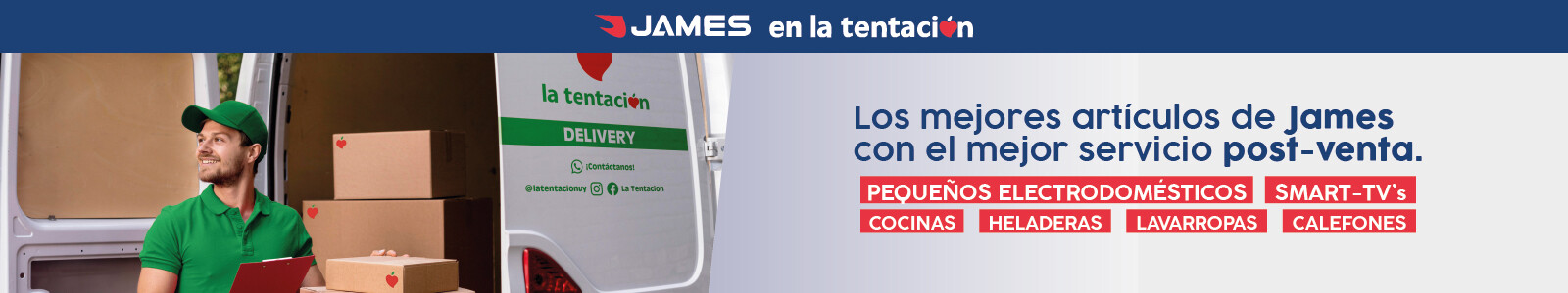 JAMES en La Tentación - El mejor servicio post-venta
