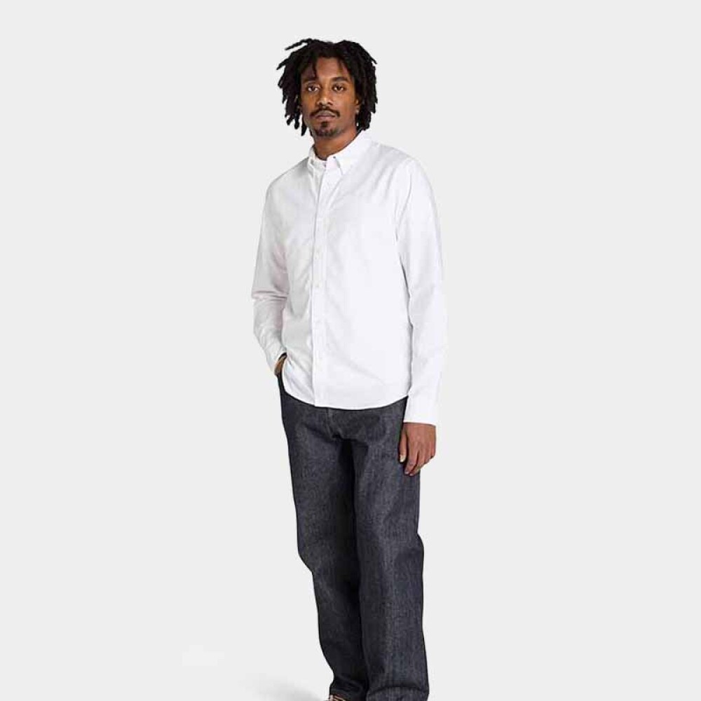 Camisa Oxford Hombre White Yd