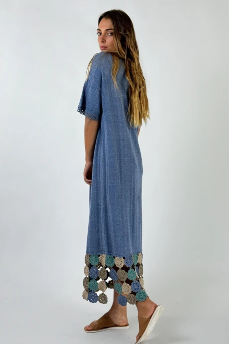 VESTIDO SAPHYRA azul s/m