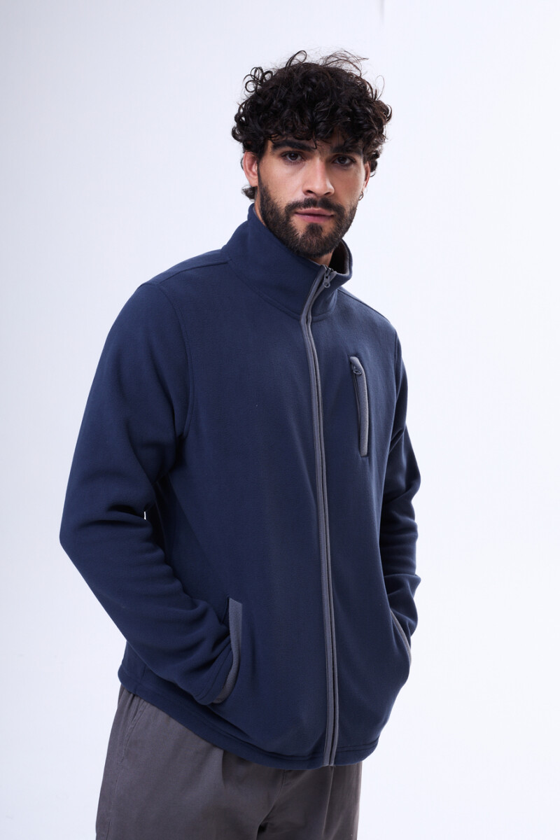 Campera micropolar Tunja Azul