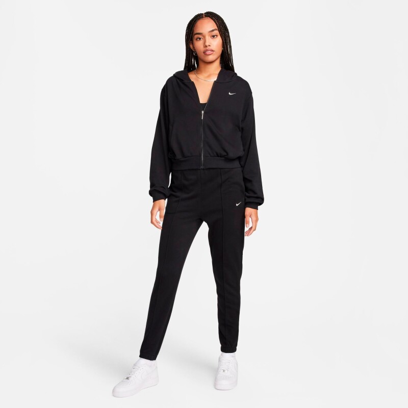 Abrigo Nike Sportswear Chill Terry de Mujer Negro