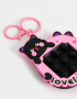 Llavero Lúdico Llavero Y Charm Pop It Gatito - Fucsia Claro