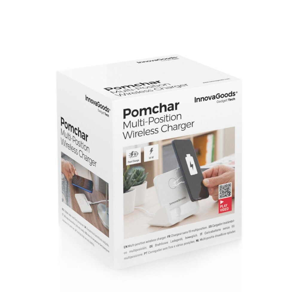 CARGADOR INALÁMBRICO ABS BLANCO V0103352