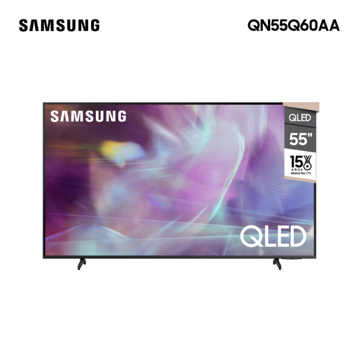 Smart TV Samsung 55" QLED UHD QN55Q60AA 