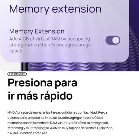 Celular HMD Aura 128GB V01