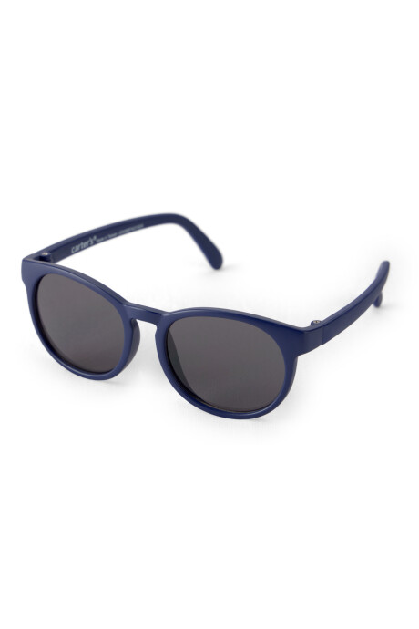 Lentes de sol clásicos, protección 100% UVA-UVB, azules. Talle 12/24M Sin color