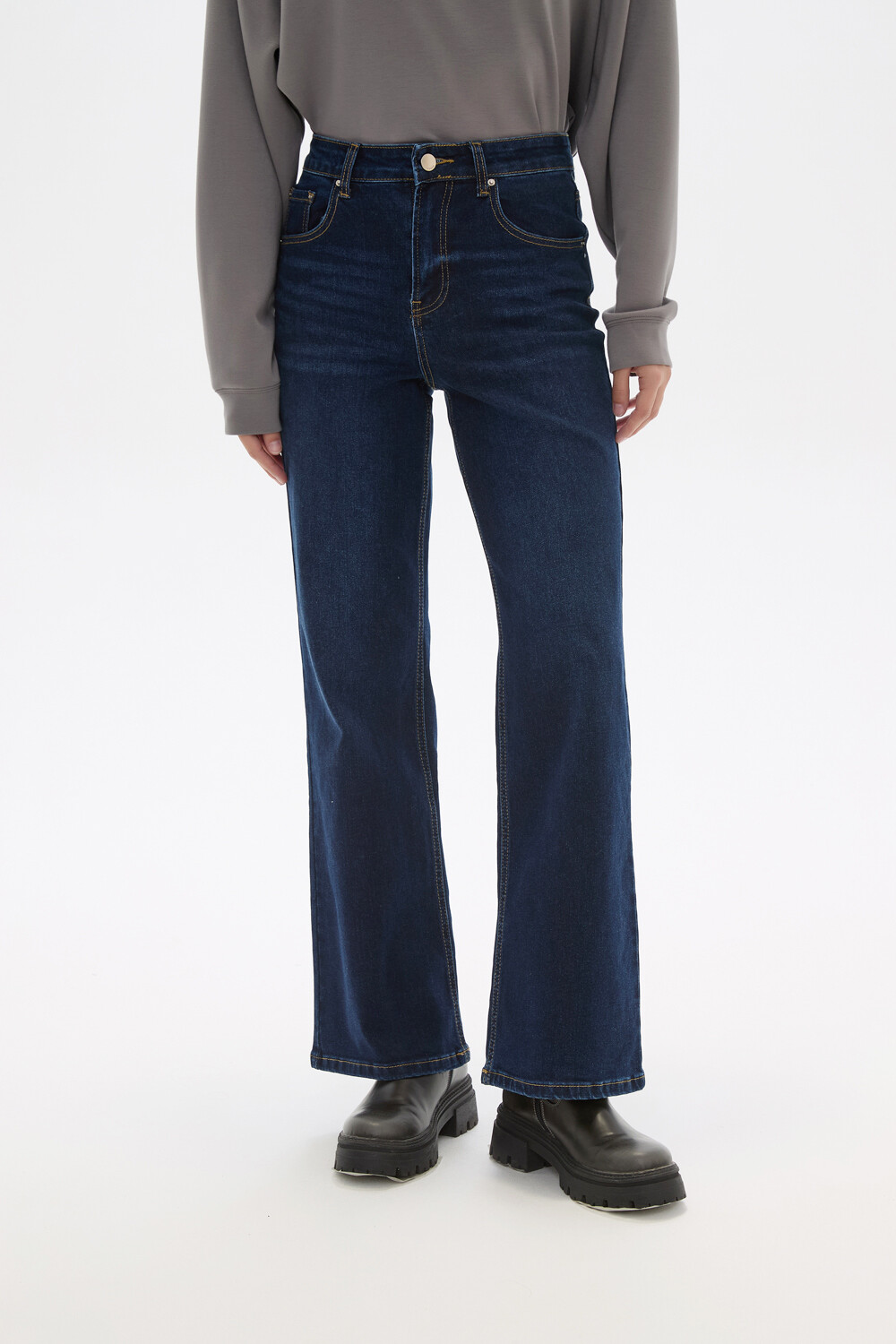 Pantalon Geilan Azul Oscuro